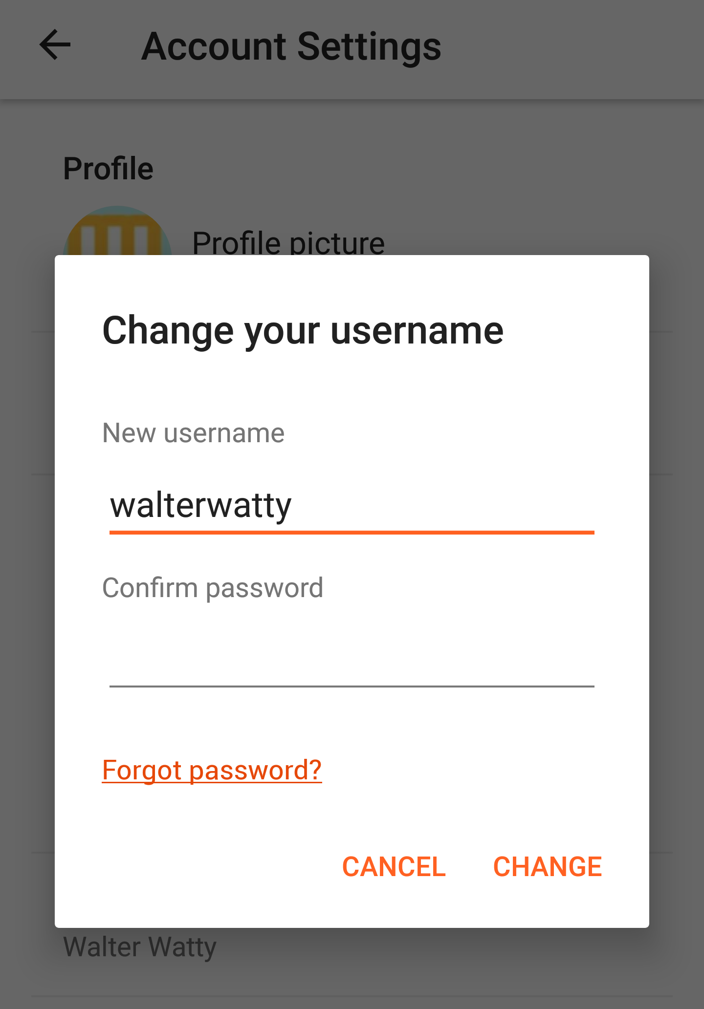 android username